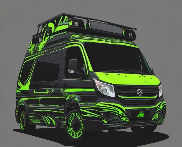Van wrap design templates