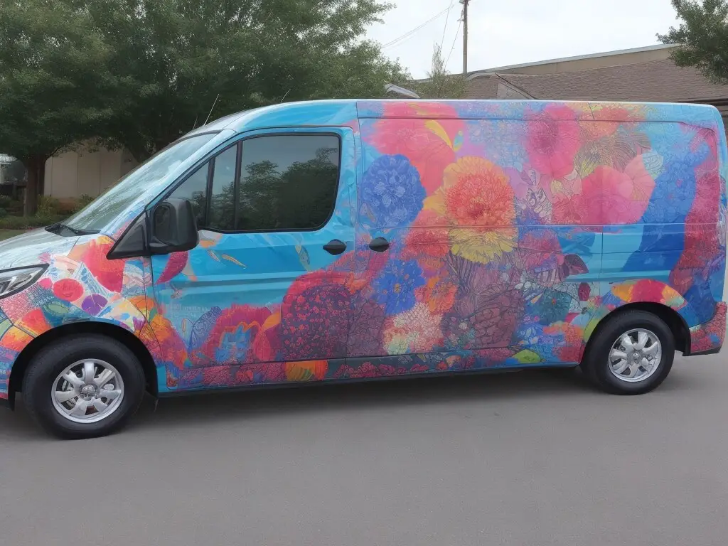 New van wraps designs