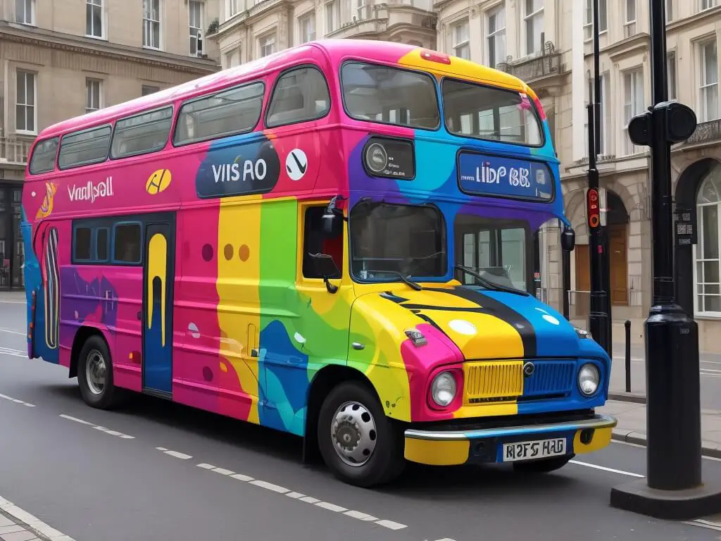 Bus vinyl wrap designs: buses advertising